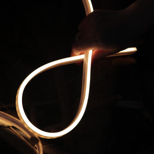 Buy 9.6W IP67 ERP Qualified Warm White 6500K 88lm/W High Efficiency Silicone Neon 12mm*20mm Side Bending 5 Years Warranty at wholesale prices