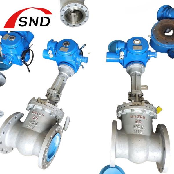 Buy Cast Steel Electric Gate Valve DN100 for Thermal Power Station with Remote Control and Medium Temperature Resistance at wholesale prices