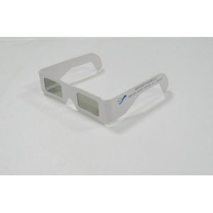 Quality Paper Frame Circular Polarized 3D Glasses For Reald Or Masterimage System for sale