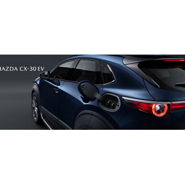 450 km Range Mazda CX 30 EV Electric Vehicle Car in White/Blue/Red/Platinum Steel Gray/Extreme Gray with from Mazda