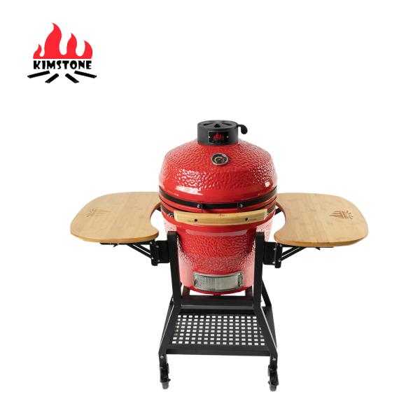 Uovo Kamado 18inch Charcoal Block Barbacoa Ceramic Kamado Elektrische Foshan Kamado Grills Kimstone Bbq Grill Garden Family Bbq