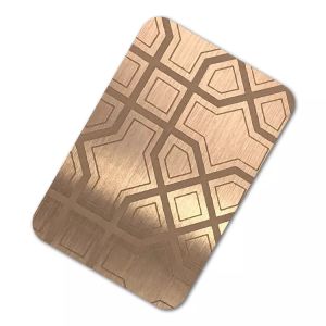 rustproof SS 304 Sheet Mirror Finish , etching polished stainless steel sheet