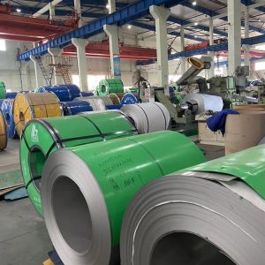 JIS Galvanized Coil Stock Punching Decoiling Steel Sheet Coil