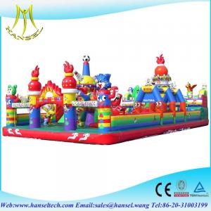 China Hansel popular PVC blow up intex inflatable slide for commercial on sale