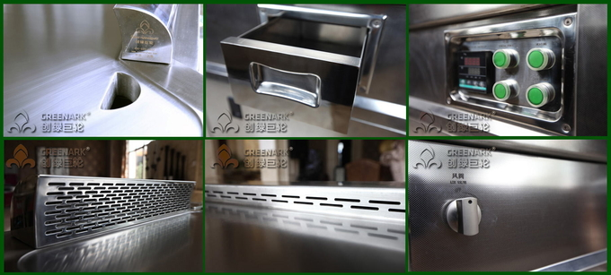 Commercial Teppanyaki Grill Table with Beef Mutton Chicken Cooking Capabilities