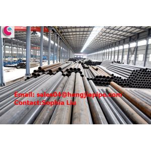 ERW round steel pipes