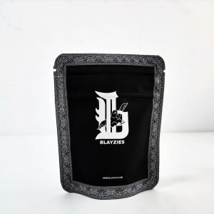 Foil Laminated Mylar weed Bags Smell Proof 3.5g Plastic Resealable ziplockk