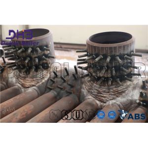 Pipe Fittings Boiler Manifold Headers Natural Circulation Hot Water Output