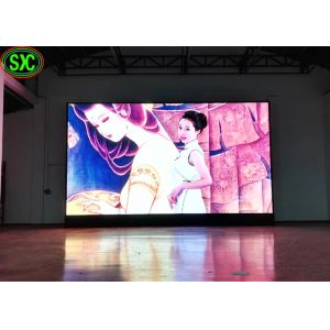 Big P6 Indoor Full Color Led Display Screen / Led Tv Video Wall Panel Rental