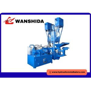 Copper Hydraulic Briquette Press Machine 1600kg/H 196MPA Belling Machine For