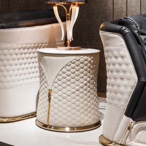 Matte Round Coffee Table For Living Room