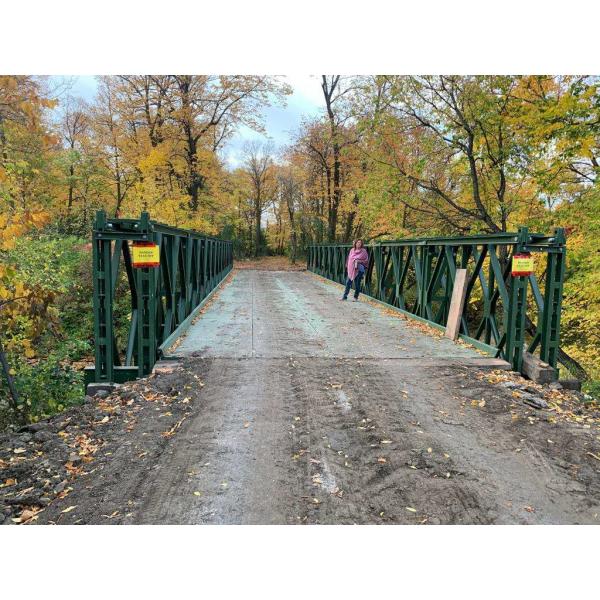 Buy Pained Or Galvanized Steel Structures Modular Bailey Bridge Corrosion Resistance at wholesale prices