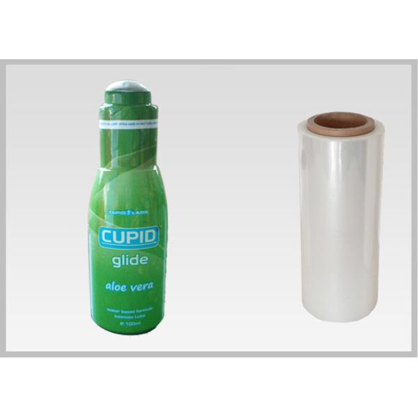 Buy Transparent PET Plastic Shrink Wrap , Soft Opaque Plastic Packaging Rolls at wholesale prices