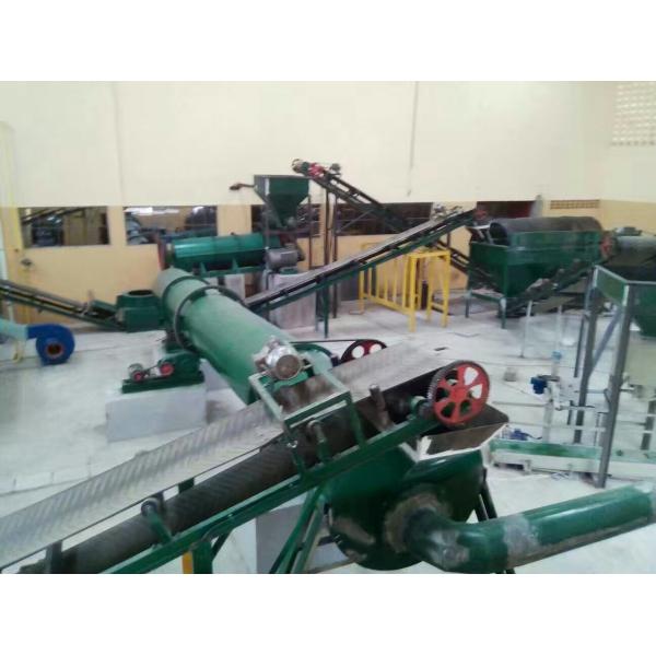 8t/H Poultry Organic Fertilizer Production Line For Animal Manure