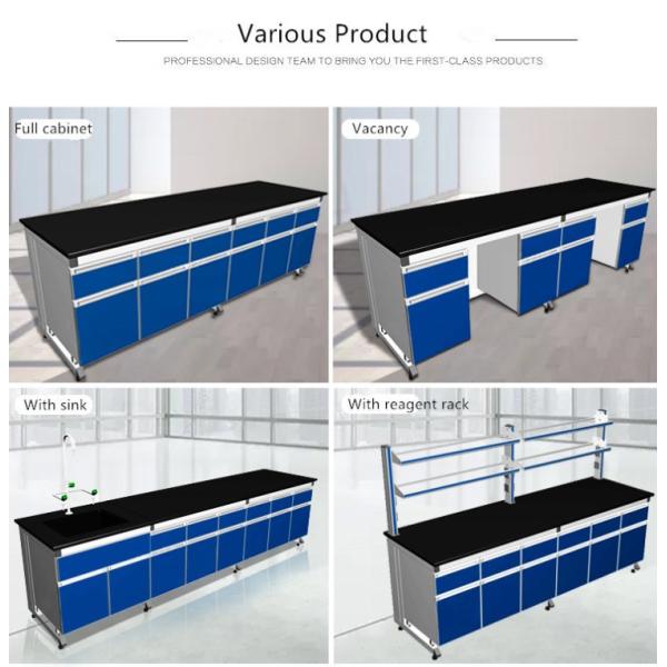 2020 High Quality Chemical Epoxy Resin Top Laboratory Countertops Lab Table, Pharmaceutical Factory Steel Lab Bench/