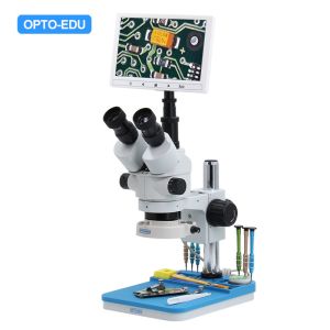 Quality 9&quot; LCD Digital Zoom Stereo Optical Microscope for sale