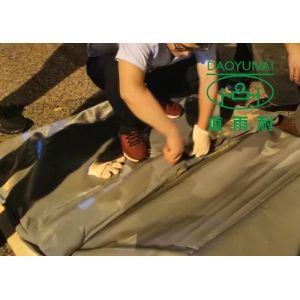 Underground UV Cured CIPP Equipment Cured Lining Fiberglass Saturated Resin