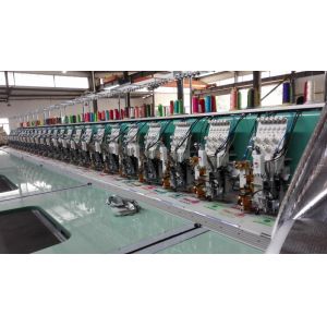 24 Heads Flat Embroidery Machine With Automatic Thread Trimmer