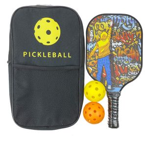 Graphite Pickleball Racquet Deluxe 3k Carbon Honeycomb Pickleball Paddles