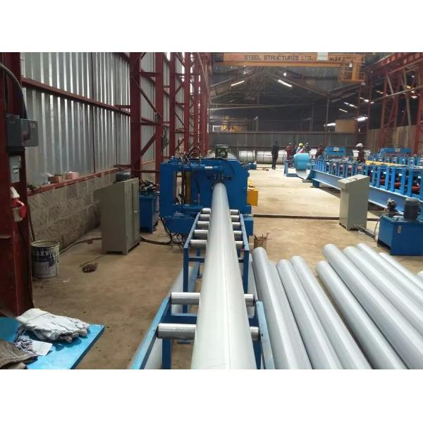 Steel Square Corrugated Pipe Forming Machine Downpipe Machine