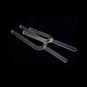 Custom Crystal Soul Quartz Singing Tuning Fork Chakra Set Customized As Drawing