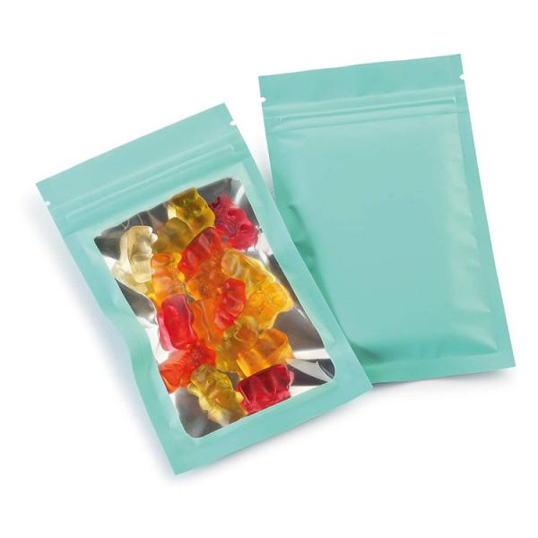 3.3 x 5.5"Resealable Heat Seal k Mylar Bags for Candy and Food Packaging,