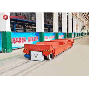 Warehouses Q235 10T Electric Transfer Cart Material Handling
