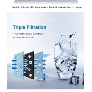 Household Pre-filtration Composite Refrigerator Filter F1000 with Private Mold