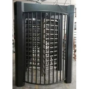 304 Stainless Steel Turnstiles Semi Automatic , Full Height Security Gates