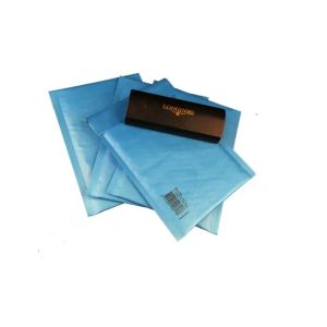 Quality Eco Friendly 2 Sided Protection Blue Kraft Bubble Mailer for sale