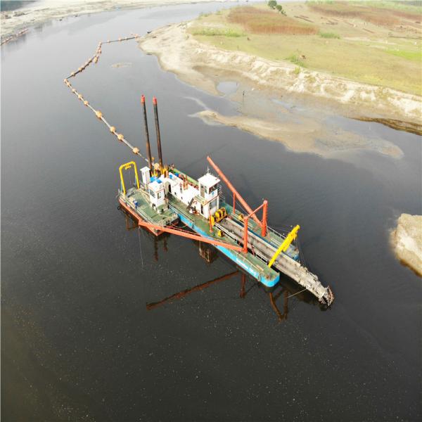 China Water Flow 1500m3 10inch Cutter Suction Dredger for Bangladesh