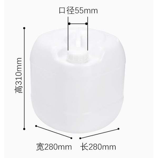 15 Liters Of Fragrance Plastic Bucket For Easy Stacking Square