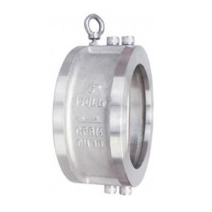 Small Double Disc Wafer Check Valve DN50-DN1000 Size Dual Disk Check Valve