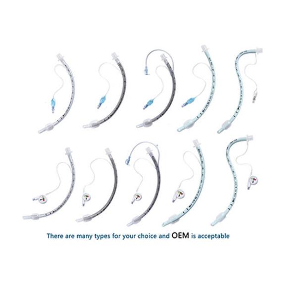 Suction Reinforced Endotracheal ET Tube Airway Cuffed ISO13485 Certificated 0