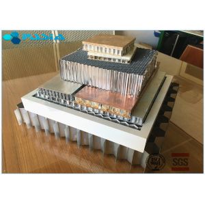 Quality High Flat Surface Aluminium Honeycomb Sandwich Panel Excellent Weather Resistance for sale