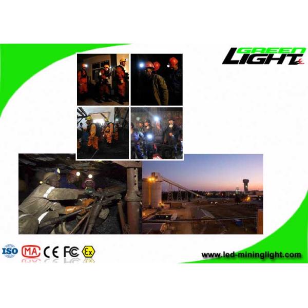 Cordless CREE LED Mining Cap Lamp For Camping / Fishing / Hunting