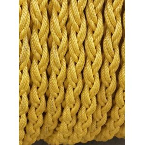 8 Strand Square Deep Sea Marine Polypropylene Rope 48mm With High Strength