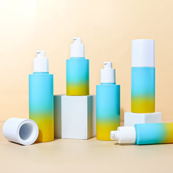 50ml Plastic Cosmetic Bottle Lotion Pump Containers For Dropper Bottles