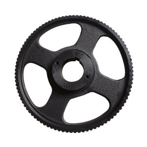 Yellow HT250 Gray Cast Iron Synchronous Wheel Timing Belt Pully