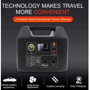 Coslight 1000W Portable Power Bank Generator 500W With Solar Panel Supply