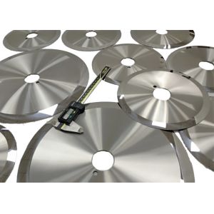 Finishing Cutting Surface Tungsten Carbide Slitter Blades With Sharp Cutting