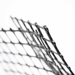 Plastic PP Biaxial Extruded Geogrid For Road Reinforcement