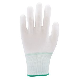 13 Gauge PU Coated Polyester Handling Gloves Breathable