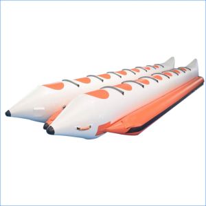 14 Persons Double Tubes Inflatable Banana Boat