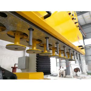 PLC Circular Slab Polishing Machine for Processing Hollow Column