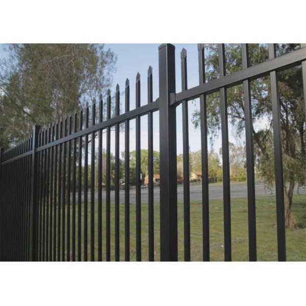 Concrete Wall Fencing/ Curved Picket Fencing