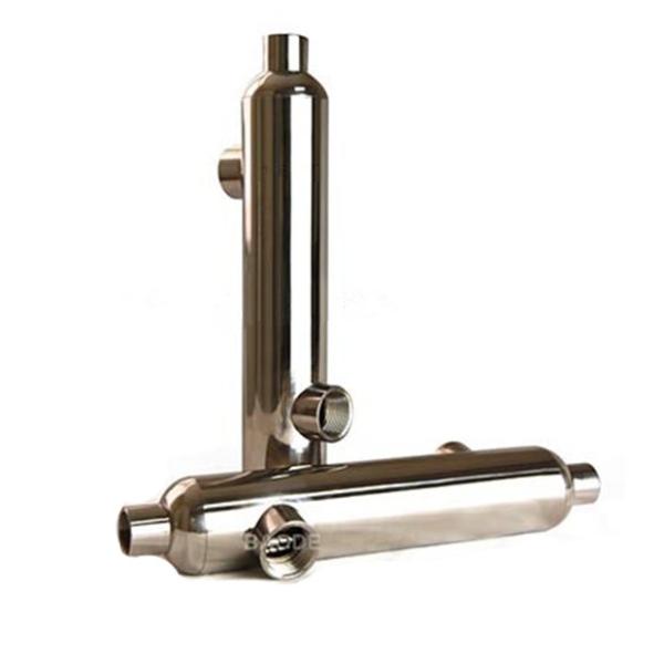 Buy Customize stainless steel Ti material plasma welding shell and tube heat exchanger swimming pool heat exchanger at wholesale prices