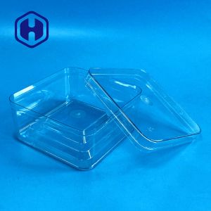 109mm Wide 350ml Plastic Display Box Desserts Food Packaging