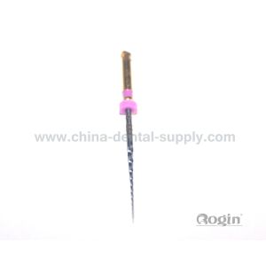 Nickel Titanium Alloy Dental Root Canal , 21mm 25mm Super niti files