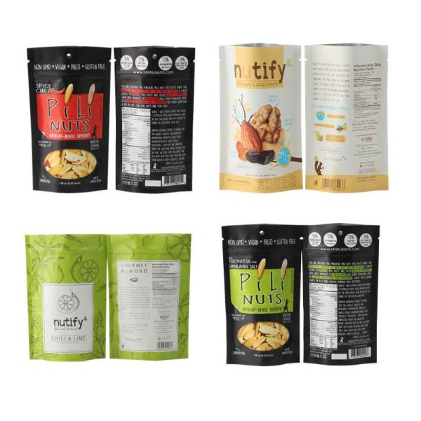 Resealable Plastic Pouches Packaging , Zipper Pet Food Bag For Animal Supplement